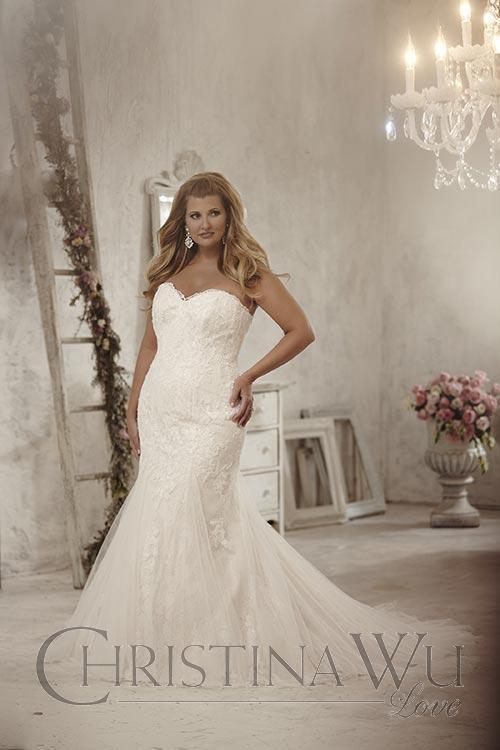 Plus Size Bridal gowns by Christina Wu