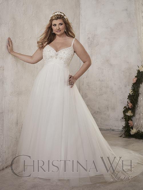 Christina Wu Plus Size Bridal Gowns